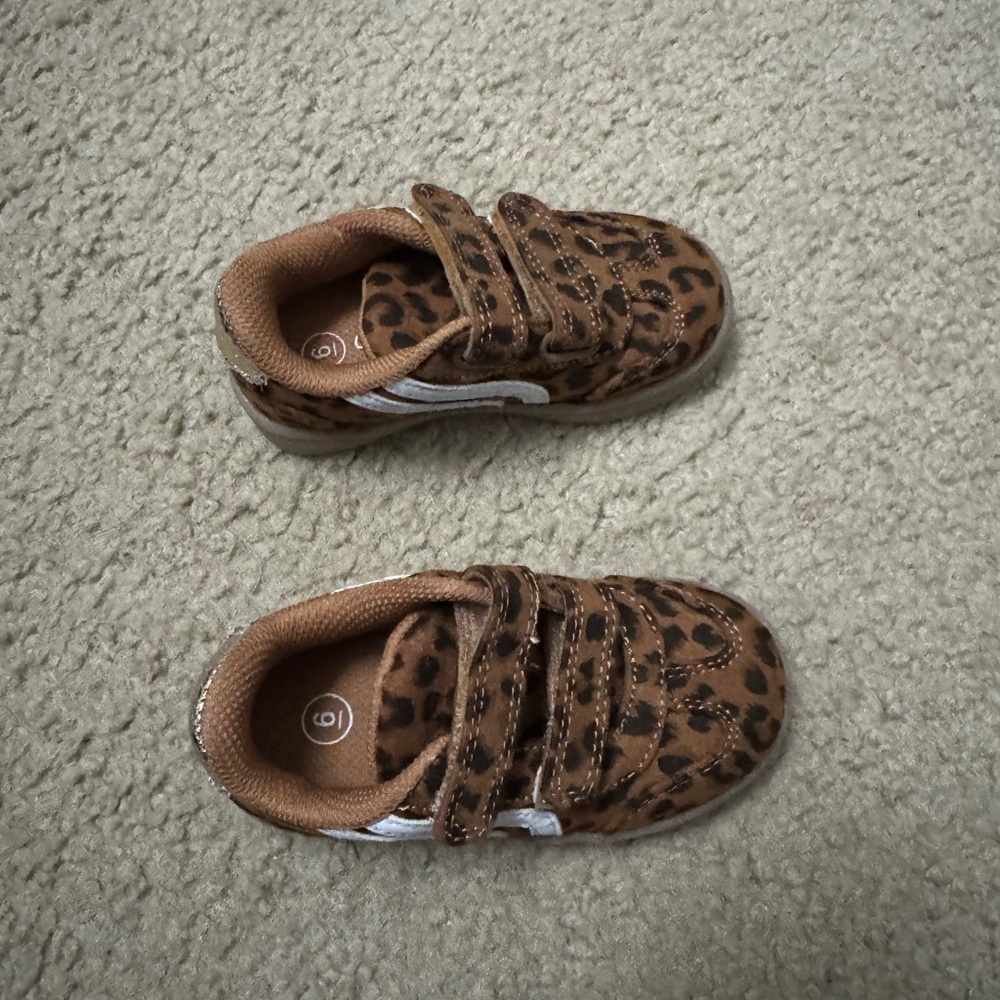Leopard Print Kids Shoes